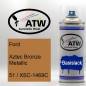 Preview: Ford, Aztec Bronze Metallic, 51 / XSC-1469C: 400ml Sprühdose, von ATW Autoteile West.
